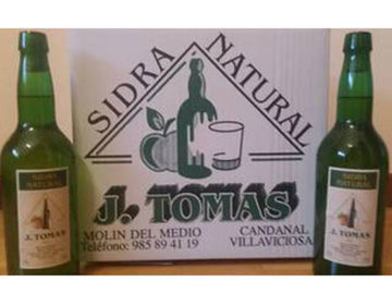 Pack de 12 botellas  ( caja de cartón) J. Tomás